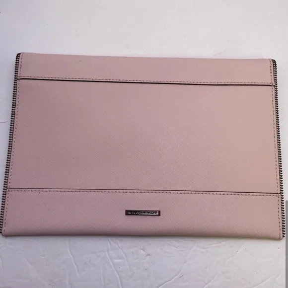 Rebecca Minkoff Leo Envelope Pink Clutch - Picture 2 of 7